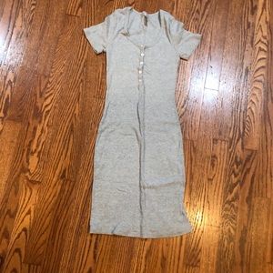 Long shirt dress- body con